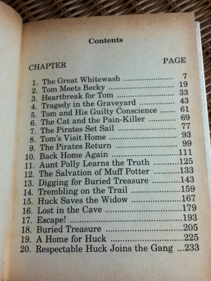 THE ADVENTURES OF TOM SAWYER/ Mark Twain