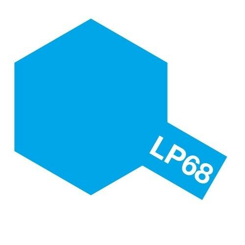 สีทาโมเดลสูตรแลคเกอร์ทามิย่า Tamiya Lacquer Painto LP-68 Clear Blue
