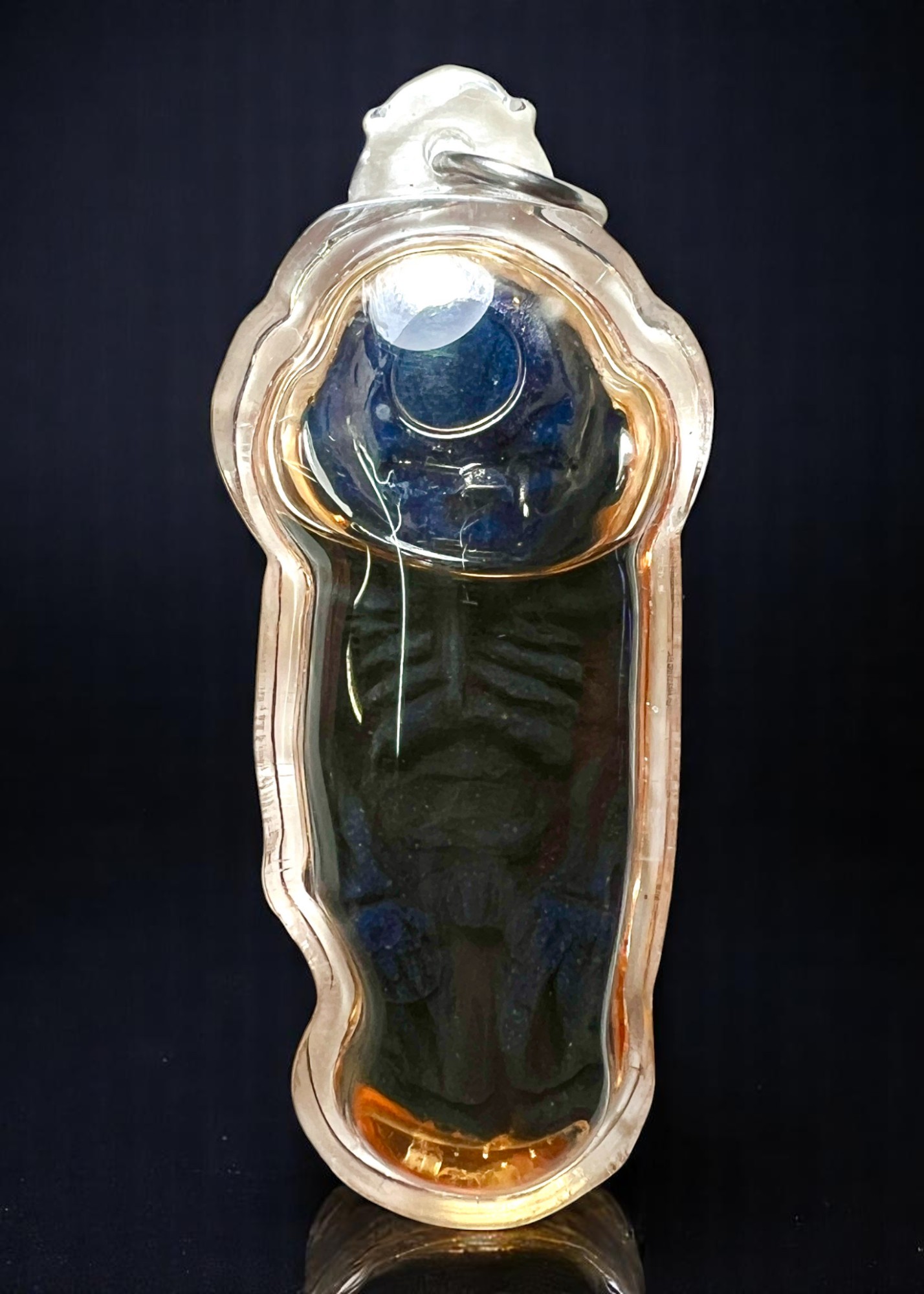 ลูกกรอกเทพนพฤทธิ์ (เลี่ยมน้ำมันว่านพุทธคุณ) Lukkrok Thep Nopparit. (Encased with Herb Oil) SKU-03792