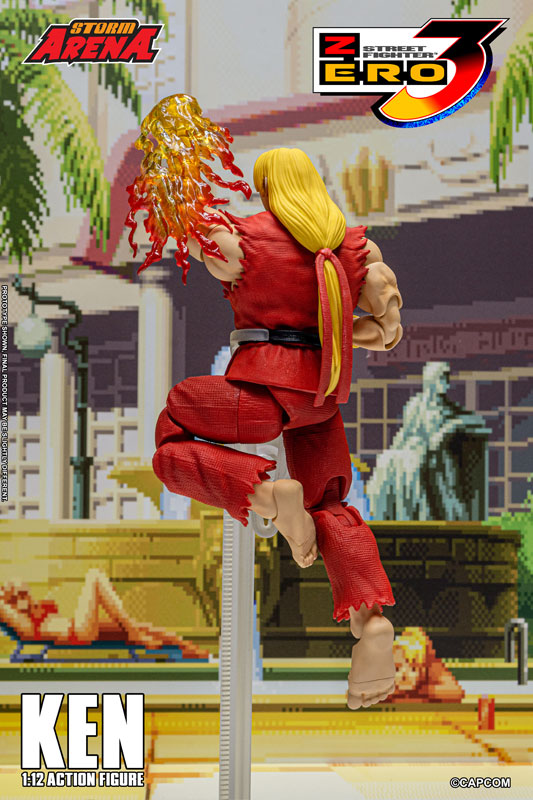 Street Fighter Alpha 3 1/12 Scale Action Figure Ken(Provisional Pre-order)