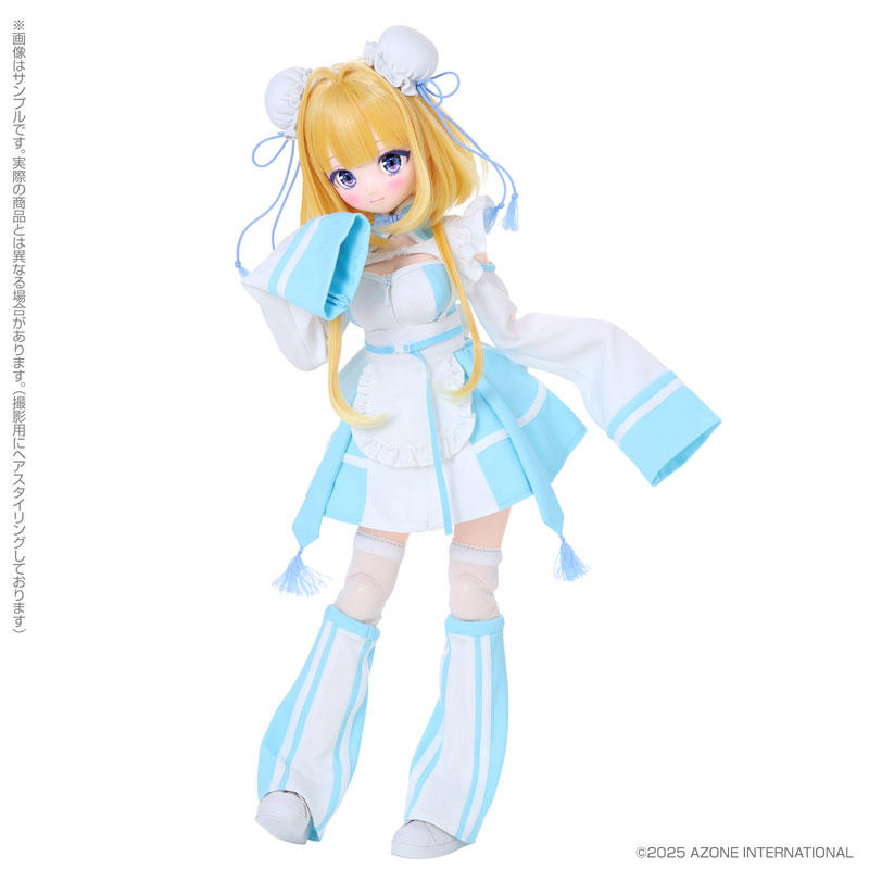Poe-Poe x Iris Collect petit Komomo -Kaputto Chuukaman Girl!- (Angelic Blue ver.) Complete Doll(Pre-order)