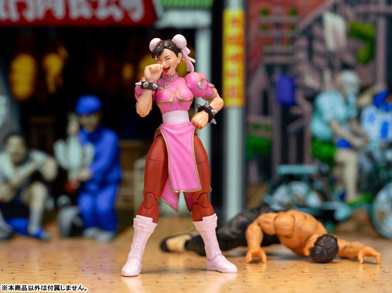 Street Fighter Chun Li Pink Deluxe Action Figure 1/12 Scale(Pre-order)