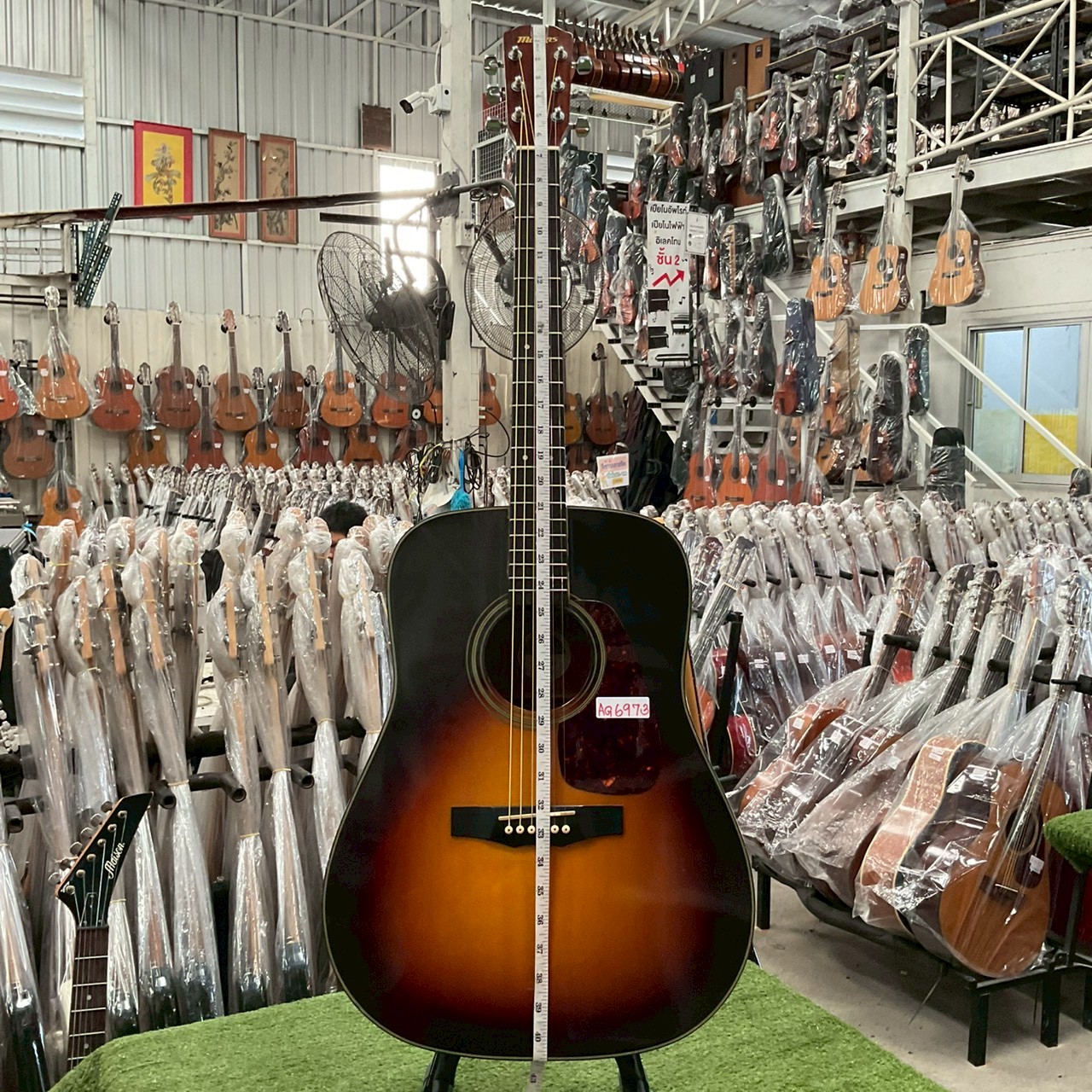 Morris M-01TS - | Guitar M-01 Sunburst Acoustic w⁄ Soft Case USED