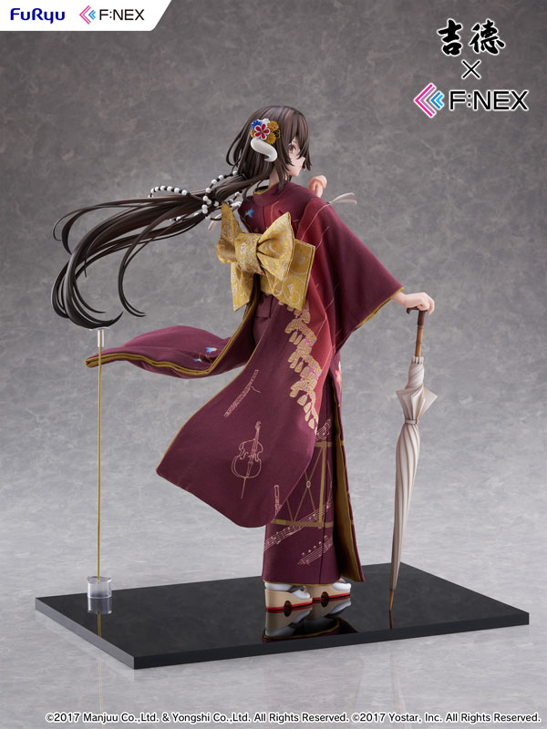 Yoshitoku x F:NEX Mikasa blue flower komachi ver -Japanese Doll- 1/4 Scale Figure(Pre-order)(Single Shipment)
