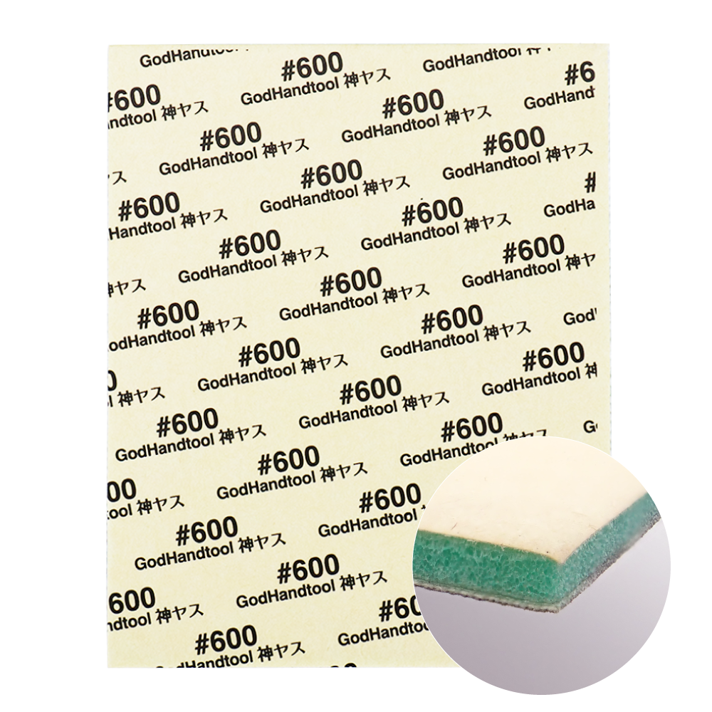 GH-KSC2-P600 KAMIYASU SANDING SPONGE STICKER #600-2MM