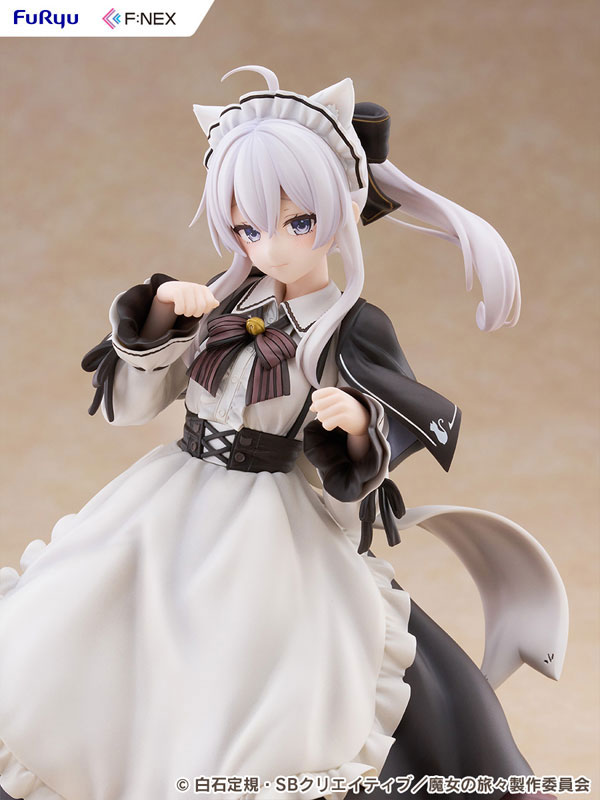 Wandering Witch: The Journey of Elaina Elaina Cat Ears Cafe ver. 1/7 Complete Figure(Pre-order)