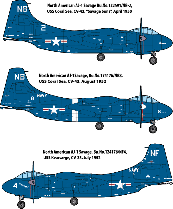 โมเดลเครื่องบิน Roden ขนาด 1/72 RO063 NORTH AMERICAN AJ-1 SAVAGE