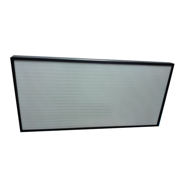 HF0009 ไส้กรองฝุ่น (เฮป้าฟิลเตอร์) พร้อมกรอบ อลูมิเนียม ขนาด 117 x 57 x 7 ซม.H13/H14