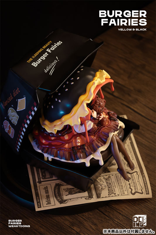 [Bonus] Burger Fairies - Black Deluxe Edition Complete Figure(Provisional Pre-order)