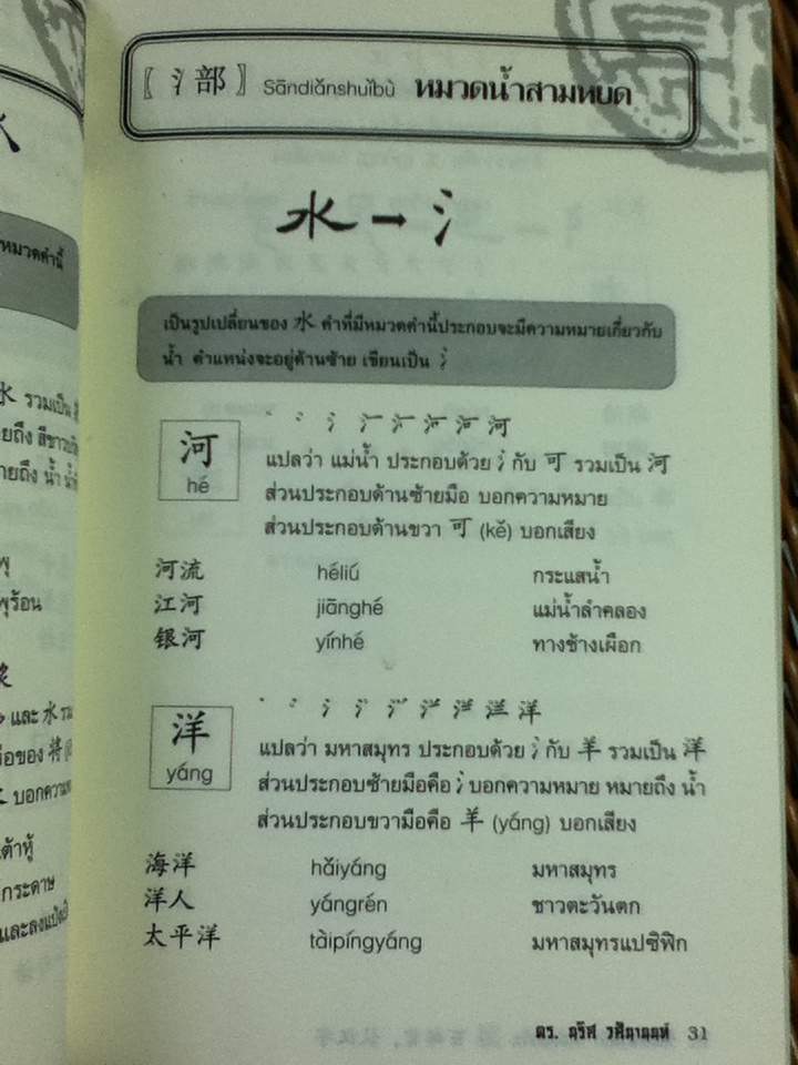 ร้อยหมวดคำจำอักษรจีน/ ดร.นริศ วศินานนท์