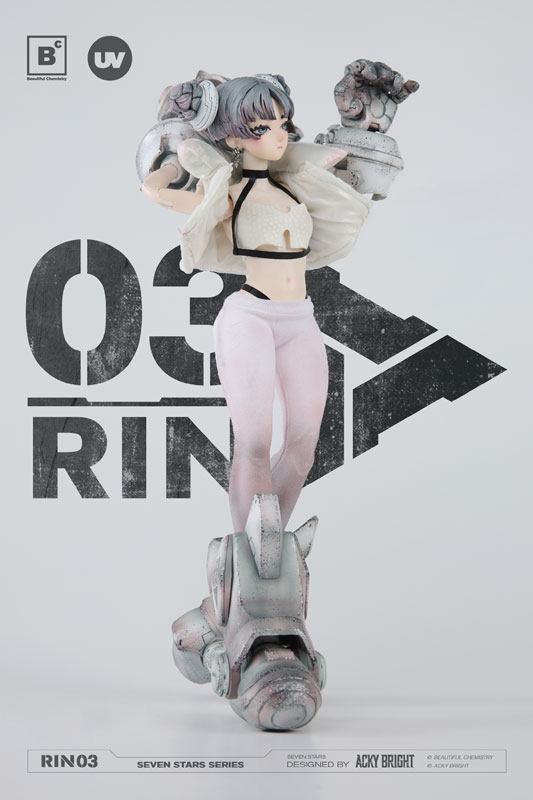 Beautiful Chemistry x Acky Bright Seven Stars Series No.03 Rin 1/6 Complete Model Action Figure(Pre-order)