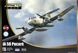โมเดลเครื่องบินรบ Kinetic Model 1/48 KI-K48078 IA-58 PUCARA