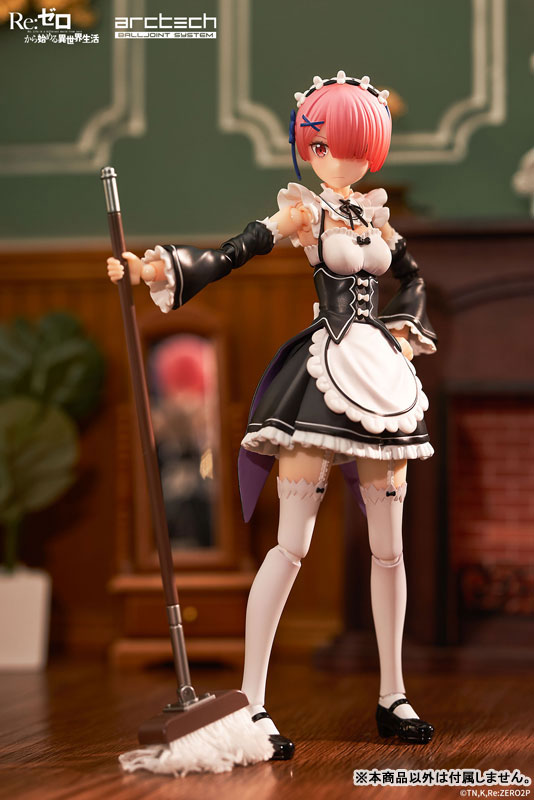 [Bonus] ARCTECH Posable Series Re:ZERO -Starting Life in Another World- Ram 1/8 Posable Figure(Pre-order)