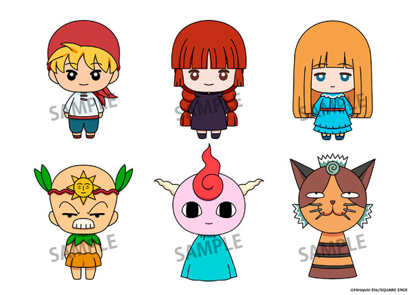 Nyokinto "Mahojin Guru Guru" Mascot Figure 6Pack BOX(Pre-order)