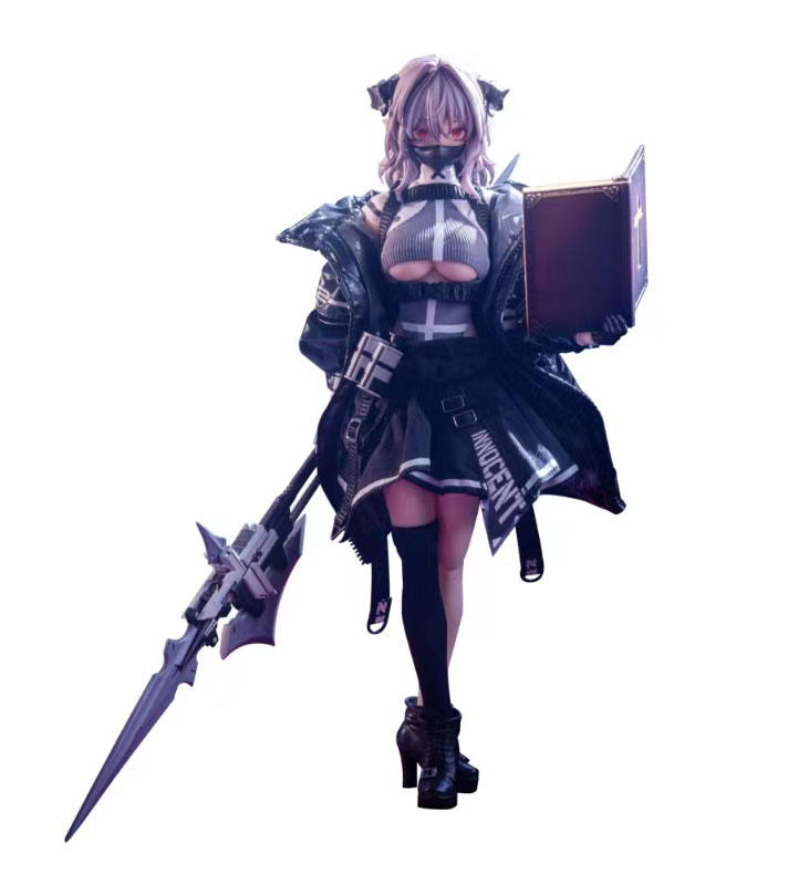 pocket art Series PA009 Succubus Sister Friede Regular Edition 1/12 Complete Model Action Figure(Pre-order)