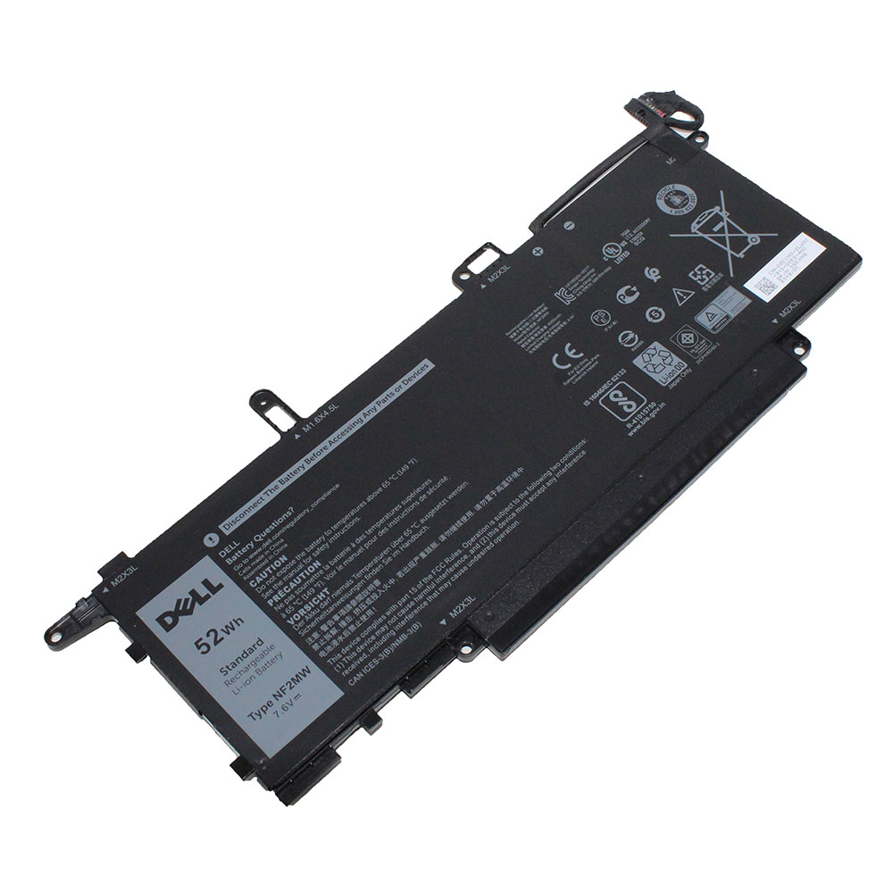 Dell แบตเตอรี่ NF2MW Dell Latitude 7400 2-in-1 Latitude 9410 2-in-1 Series (ของแท้)