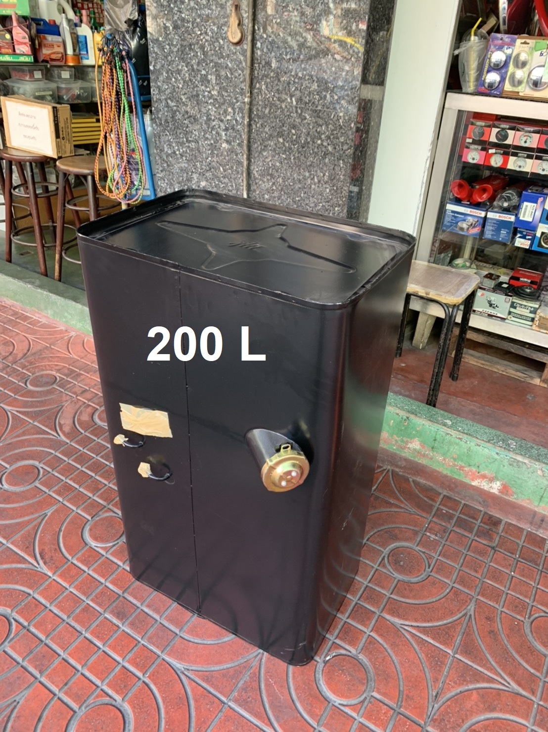 ถังน้ำมันรถบรรทุก 60 80 100 150 200 ลิตร