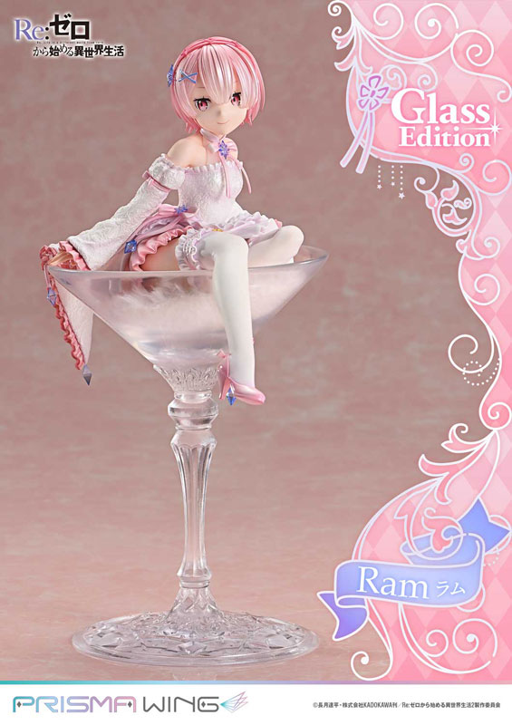 PRISMA WING Re:ZERO -Starting Life in Another World- Ram Glass Edition 1/7 Complete Figure(Pre-order)