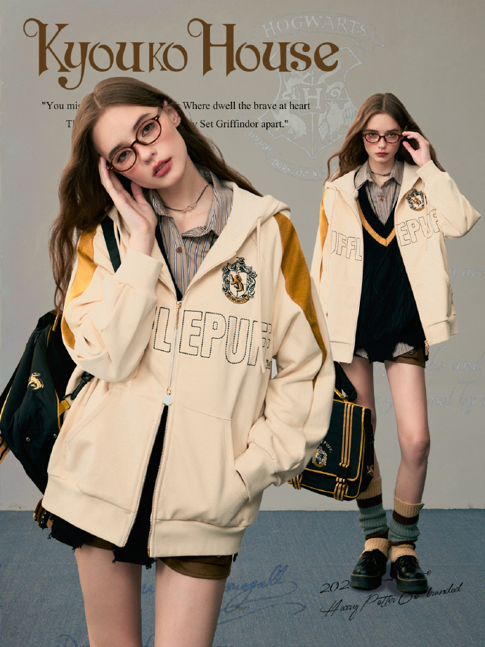 [Pre-Order] Kyouko x Harry Potter สเวตเตอร์ มีซิป AW/2024