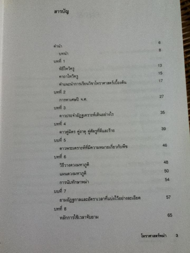 โหราศาสตร์พม่า/ ณรงค์ฤทธิ์ พยัคฆรากุล