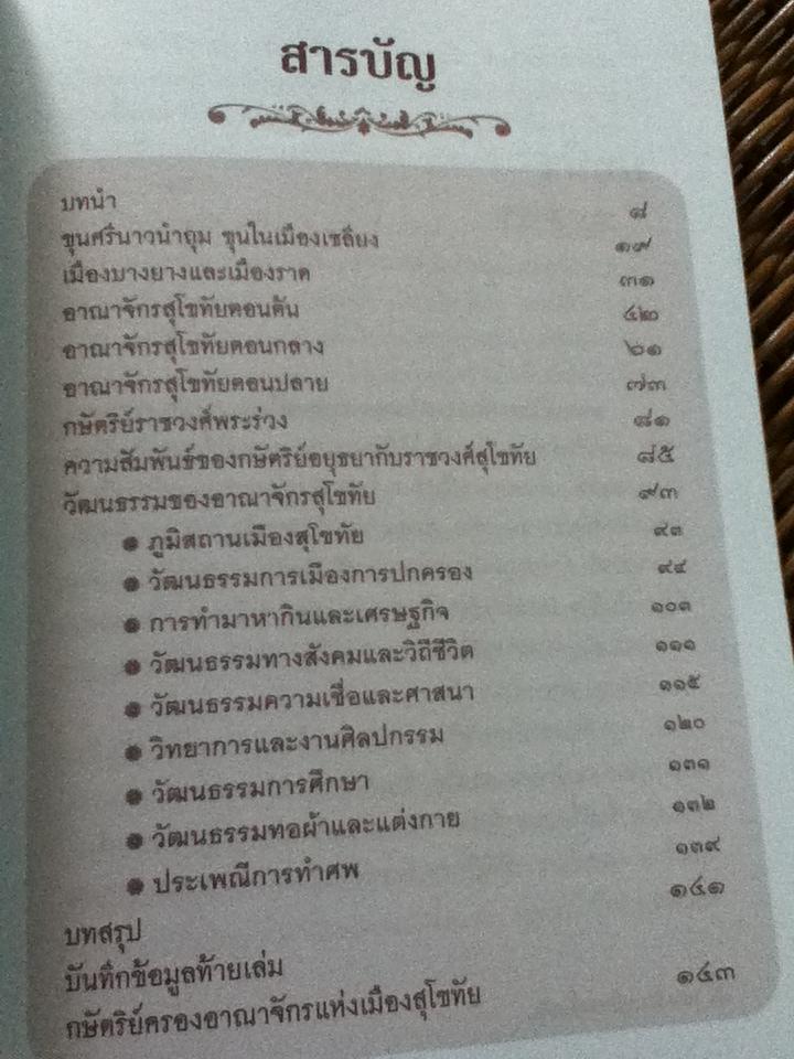 เล่าเรื่องเมืองสุโขทัย/ ฑิภากร บารเมษฐ์