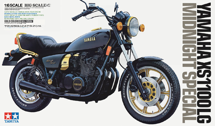 โมเดลมอเตอร์ไซด์ทามิย่า ขนาด 1/6 Tamiya TA16034 Yamaha XS1100LG Midnight Special