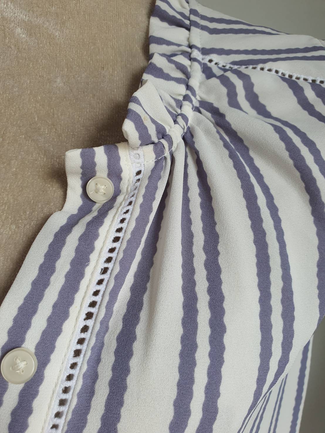 FF05362 เสื้อผ้าชีฟอง มือสอง แบรนด์ ANN TAYLOR