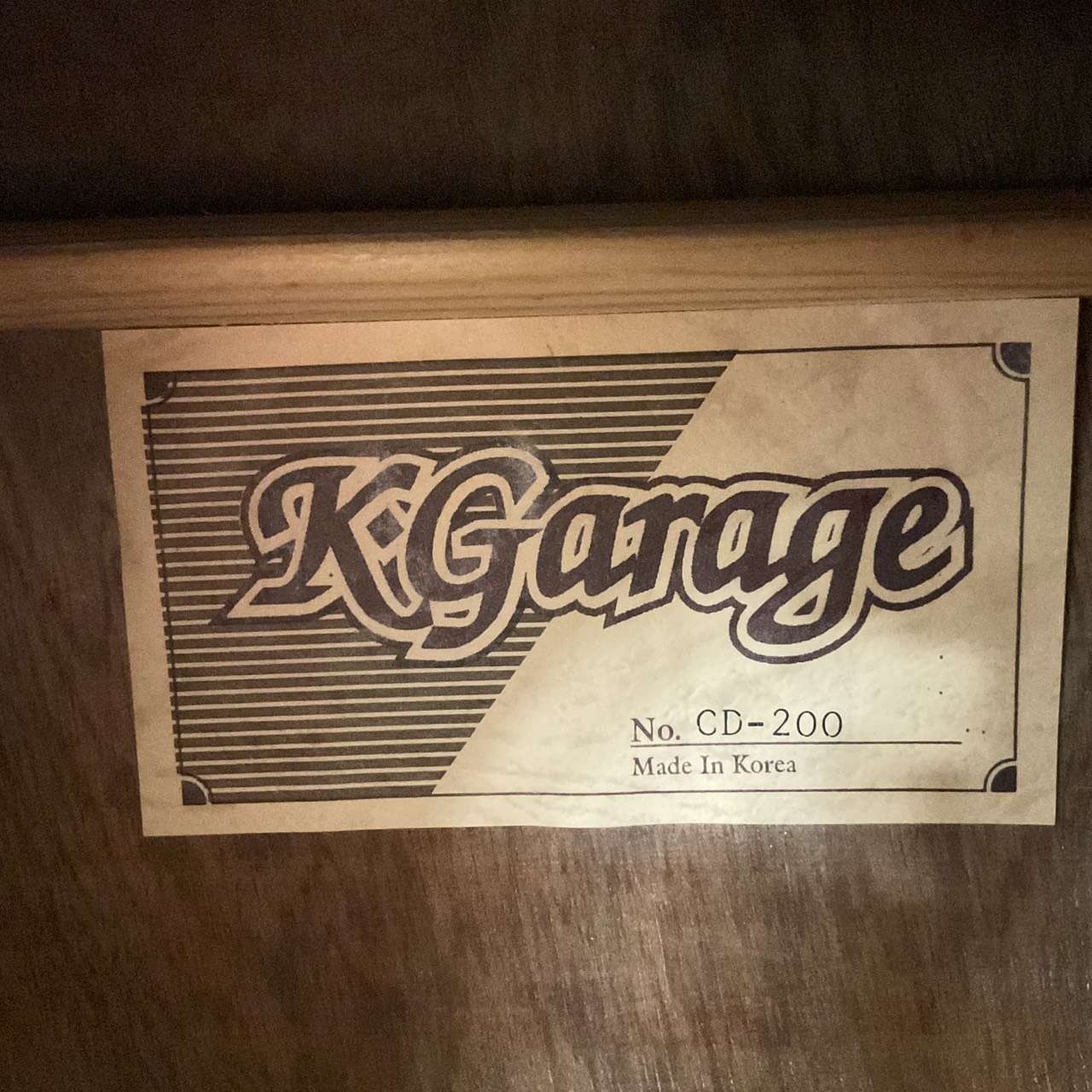 กีต้าร์โปร่ง K-Garage : CD-200