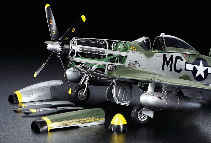 โมเดลเครื่องบิน Tamiya ขนาด 1/32 TA60322 Tamiya North American P-51D Mustang