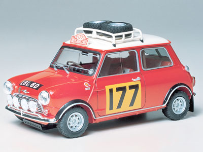 โมเดลรถจำลองทามิย่า ขนาด 1/24 TA24048 Morris Mini Cooper 1275S Rally