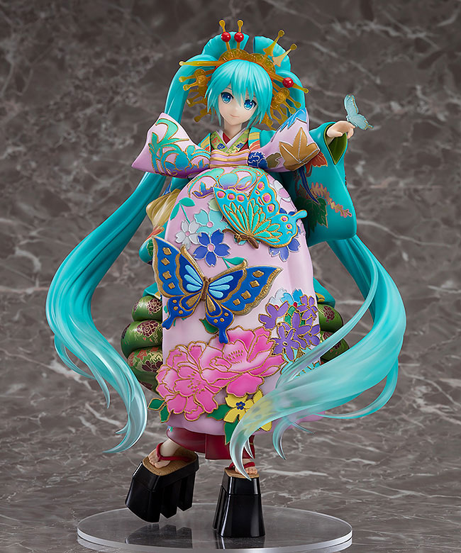 Character Vocal Series 01 Hatsune Miku Chou Kabuki Kuruwakotoba Awasekagami Ver. 1/7 Complete Figure(In-Stock)