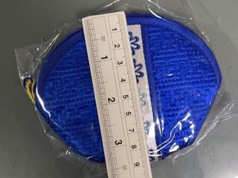 กระเป๋าเกาหลี กระเป๋าพื้นบ้านเกาหลีแถบสีหัตถกรรม กระเป๋าเกาหลีใส่เหรียญ 한국 민속 컬러 스트립 수공예 동전 지갑 클러치 가방, 보관 가방 동전 가방 관광 기념품