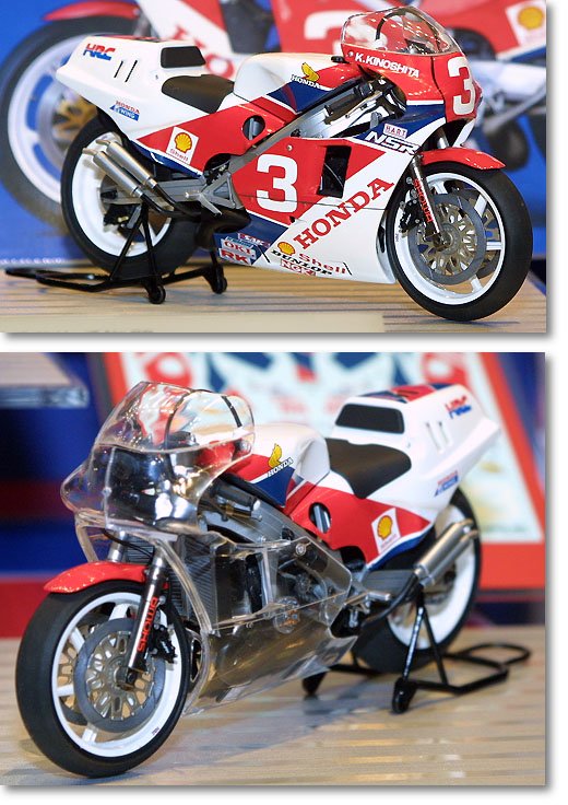 โมเดลมอเตอร์ไซด์ทามิย่า ขนาด 1/12 Tamiya TA14099 Honda NSR500 Factory Color