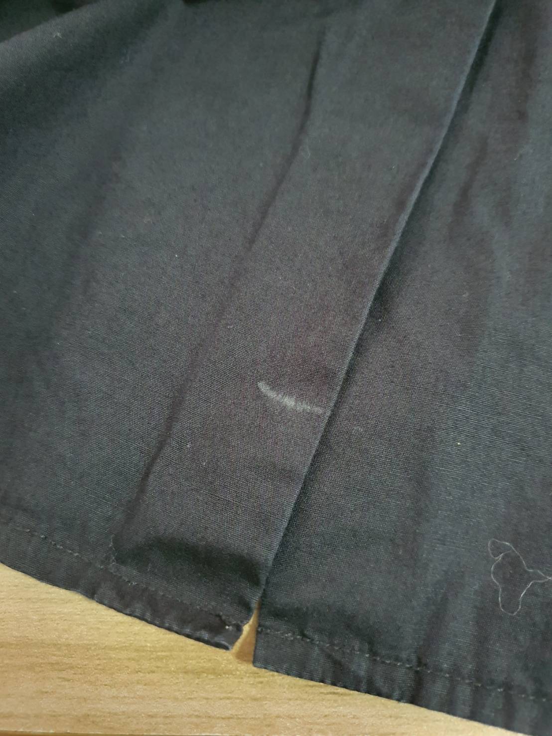 FF06467 เสื้อเชิ้ตมือสอง สีดำ RALPH LAUREN อก 42 นิ้ว