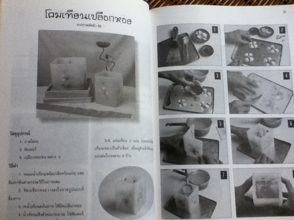 ปั้นแต่งเทียนหอม/ อ.ทวี อร่ามแสงสุวรรณ