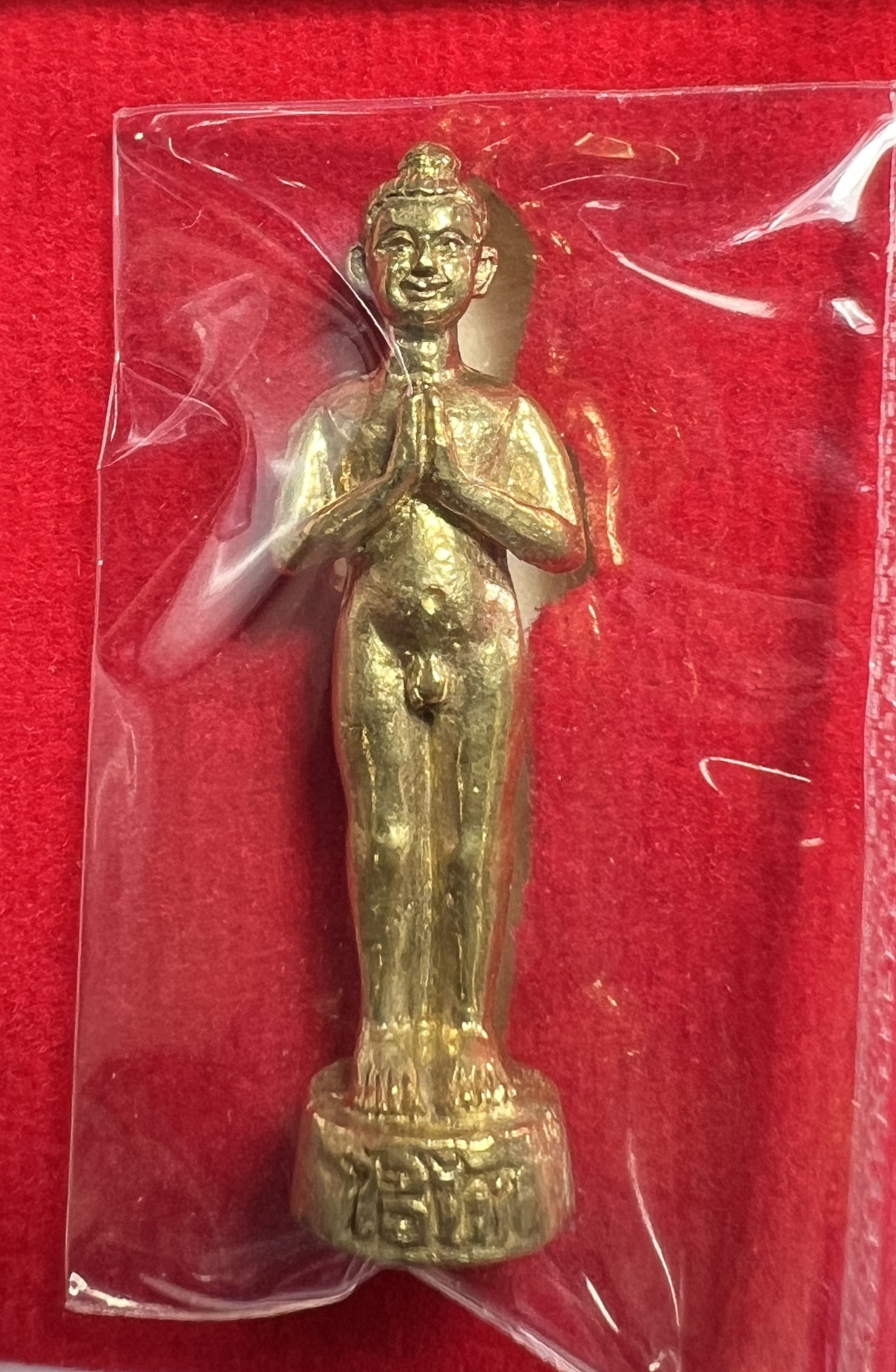 ไอ้ไข่ลอยองค์ (เนื้อทองระฆัง) Ai-Kai statue (Brass) SKU-02669