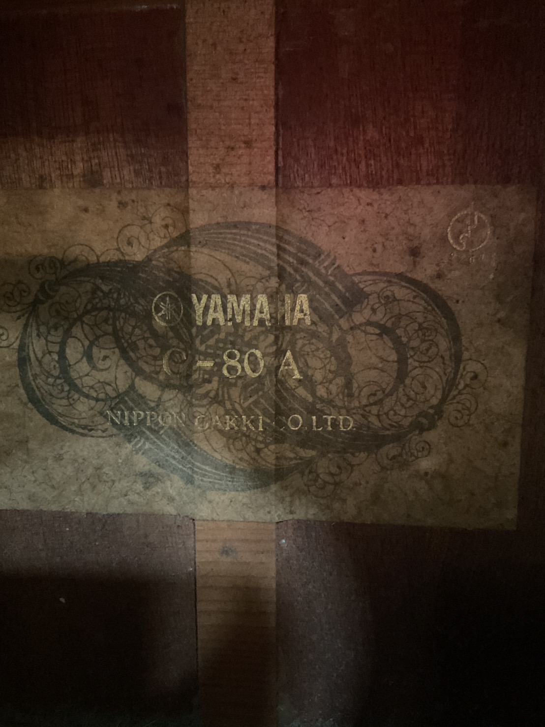 กีต้าร์คลาสสิค YAMAHA : G-80A