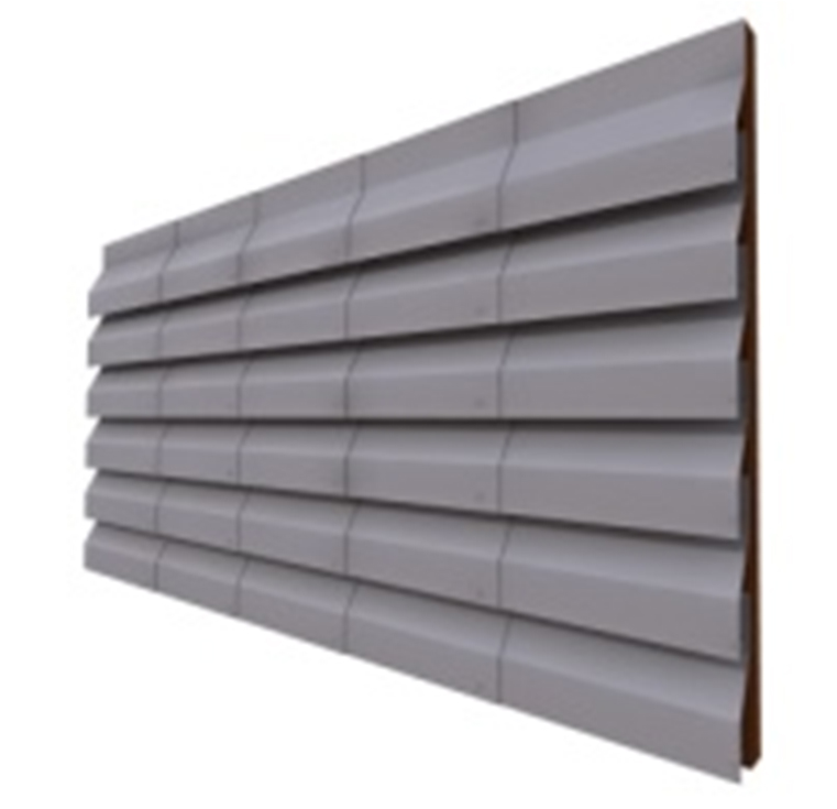 เอสซีจี สมาร์ทบอร์ดบานเกล็ด 60x120x0.5 ซีเมนต์