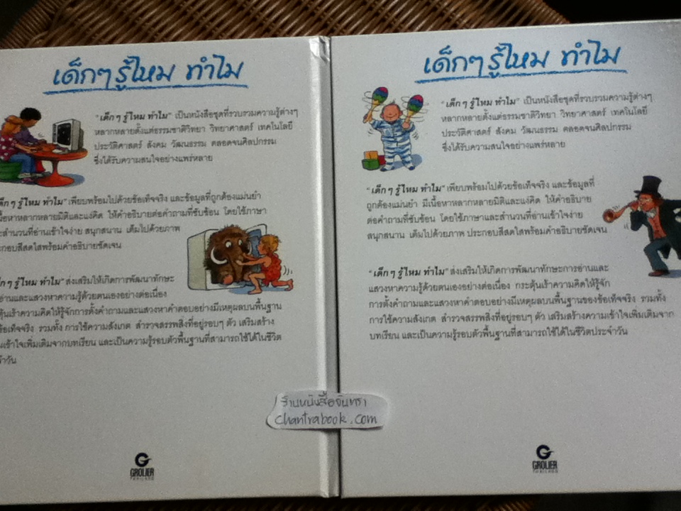 หนังสือชุด เด็กๆ รู้ไหม ทำไม (24เล่ม/ชุด)