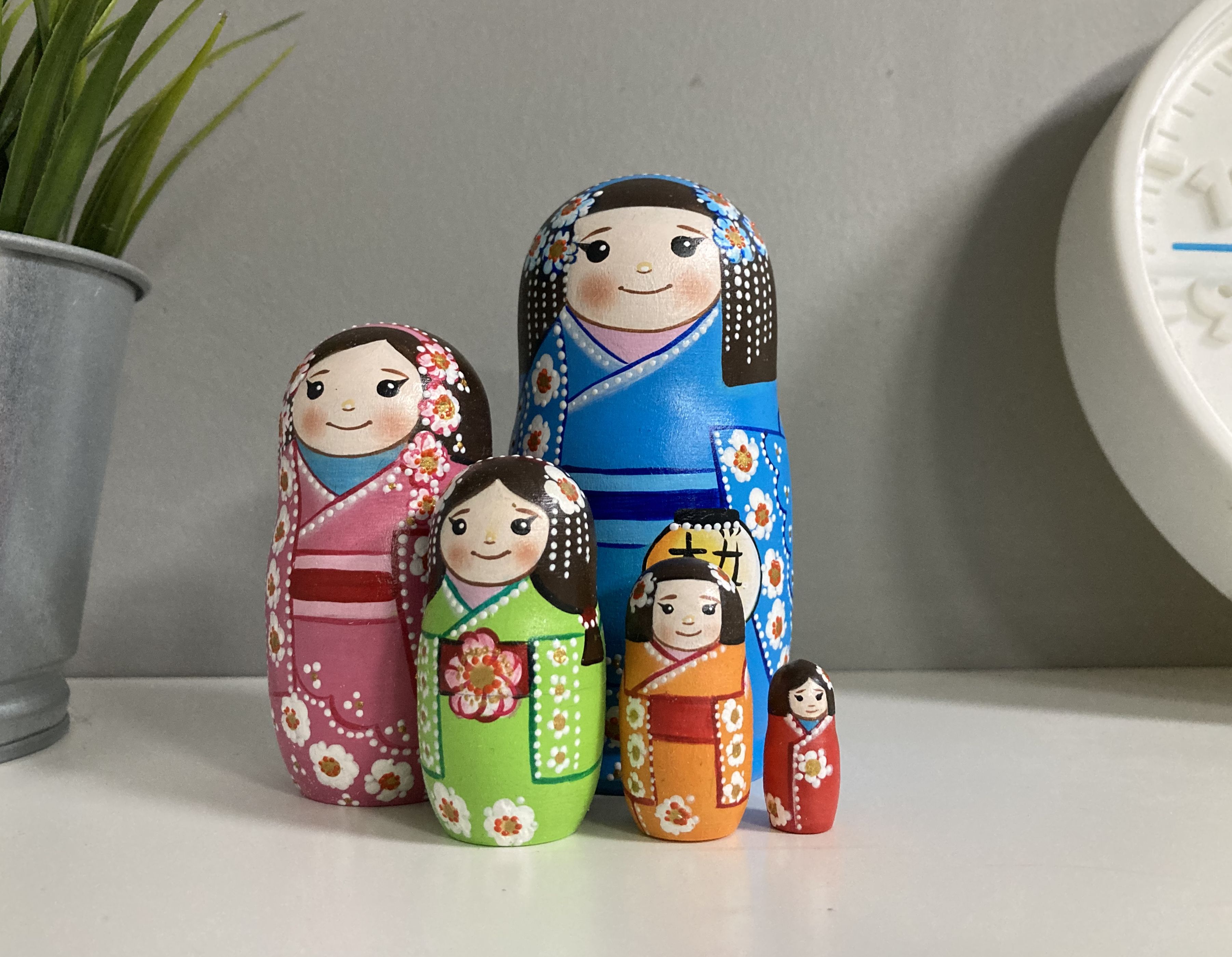 ตุ๊กตาแม่ลูกดก (Matryoshka) - From Russia With Love "Japanese Blue"