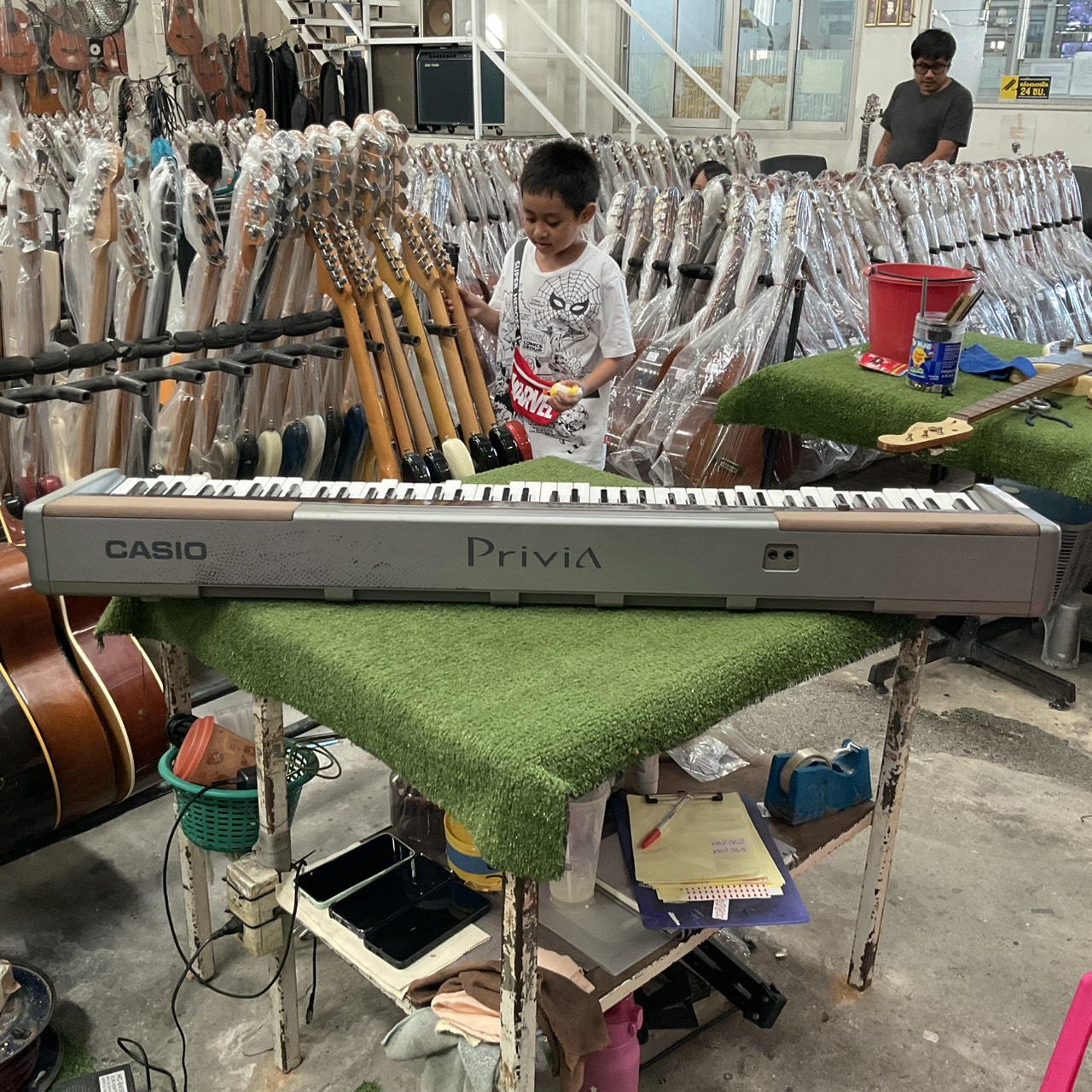 เปียโน CASIO : PX-100 สินค้าไม่พร้อมใช้งาน (ต้องซ่อม)