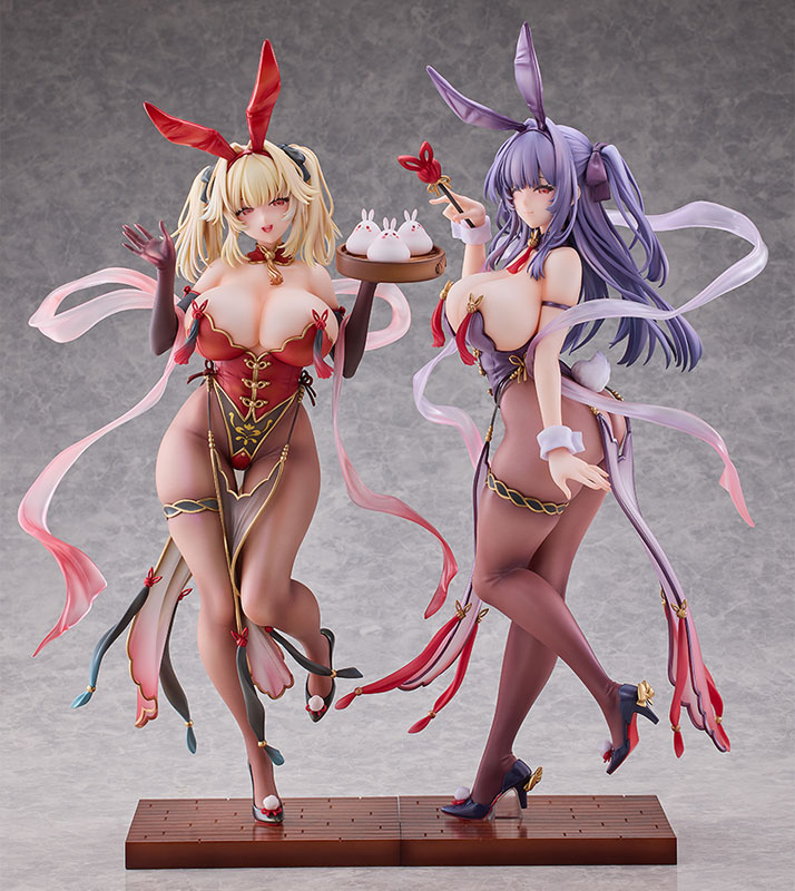 [Bonus] Yuri & Stella Cheongsam Bunny Yuri & Stella 1/4 Scale Figure(Pre-order)(Single Shipment)