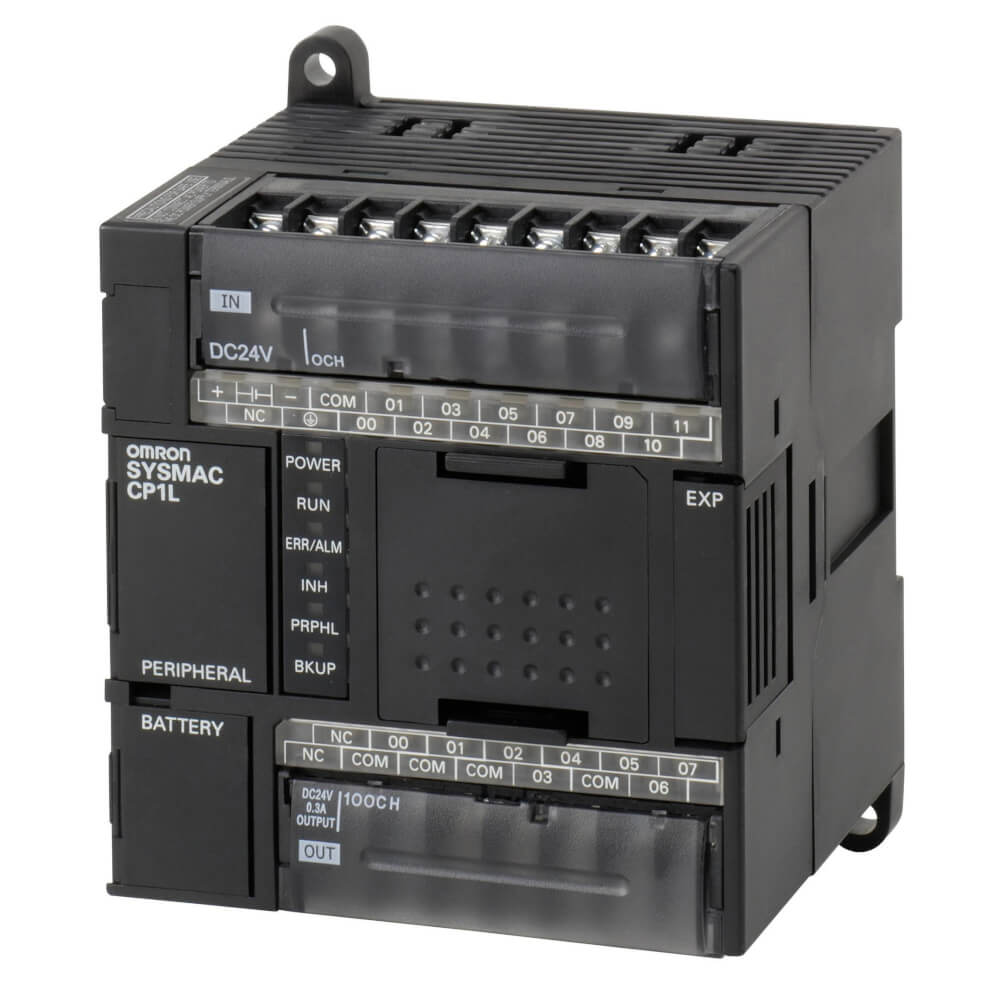 PLC, OMRON, CP1L-L20DR-D
