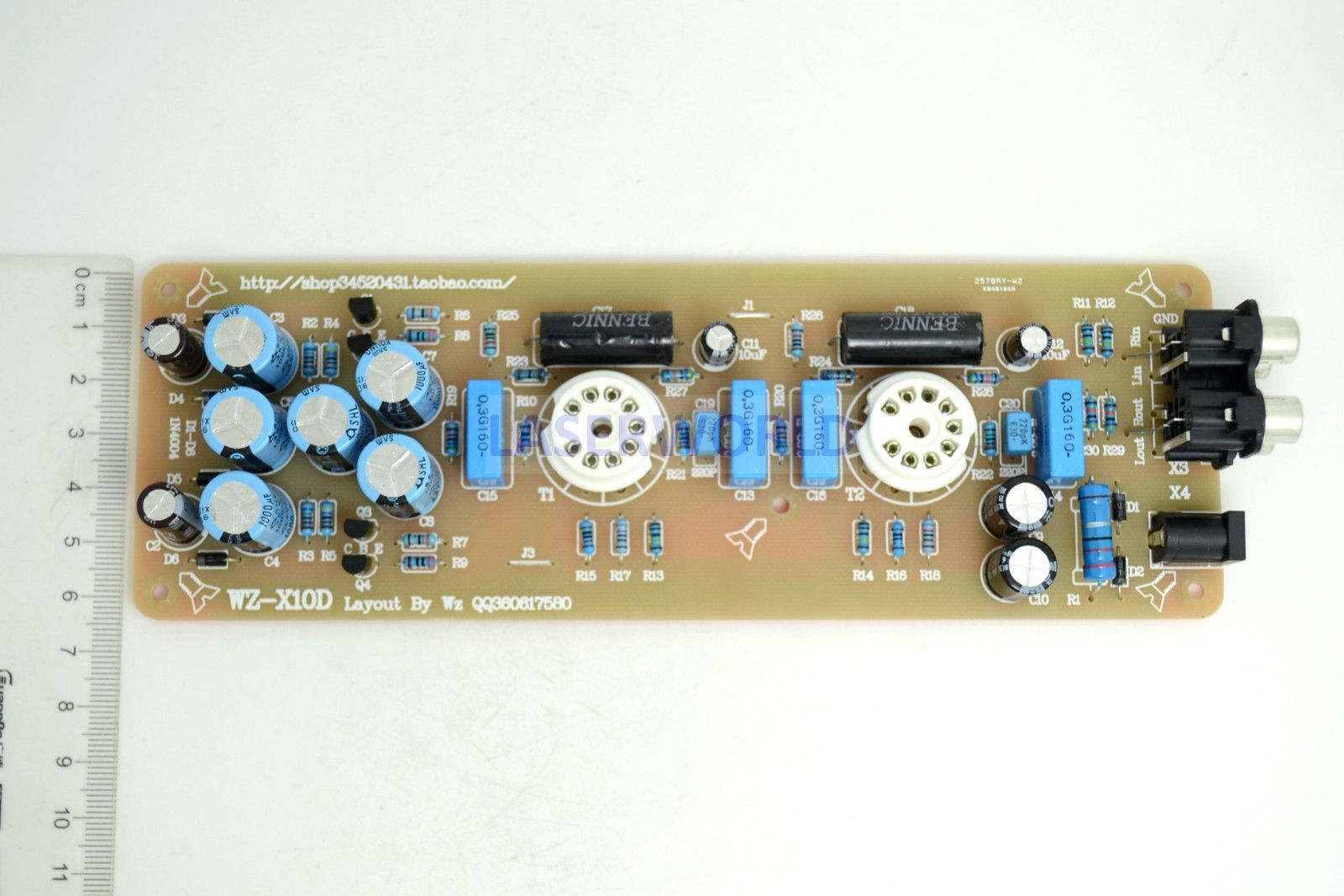 X-10D Musical Fidelity No Tube Buffer Pre-amplifier Board