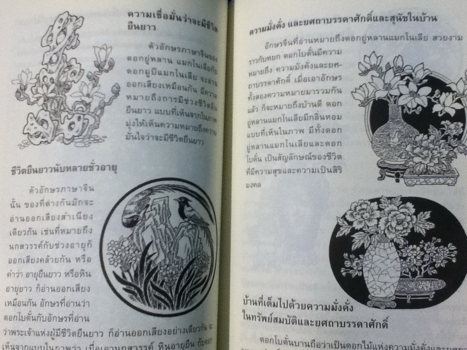 รูปแบบสิริมงคลจากสวรรค์ของประเทศจีน