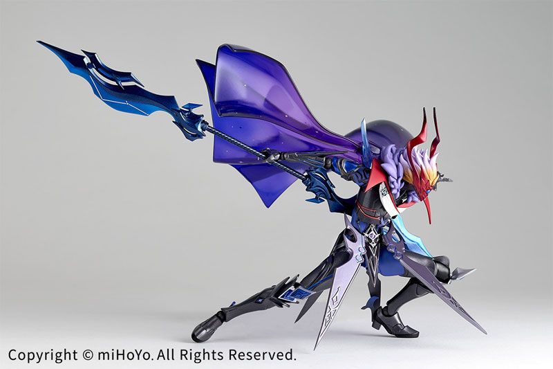 Revoltech Amazing Yamaguchi Genshin Impact Tartaglia "Childe" Foul Legacy Transformation Ver. Posable Figure(Pre-order)