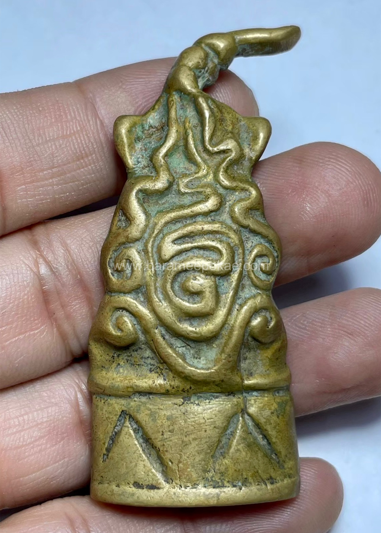 งั่งตาแดง (เกศคดขวา) Red-Eyed Ngang. (right-curved hair style) SKU-03758