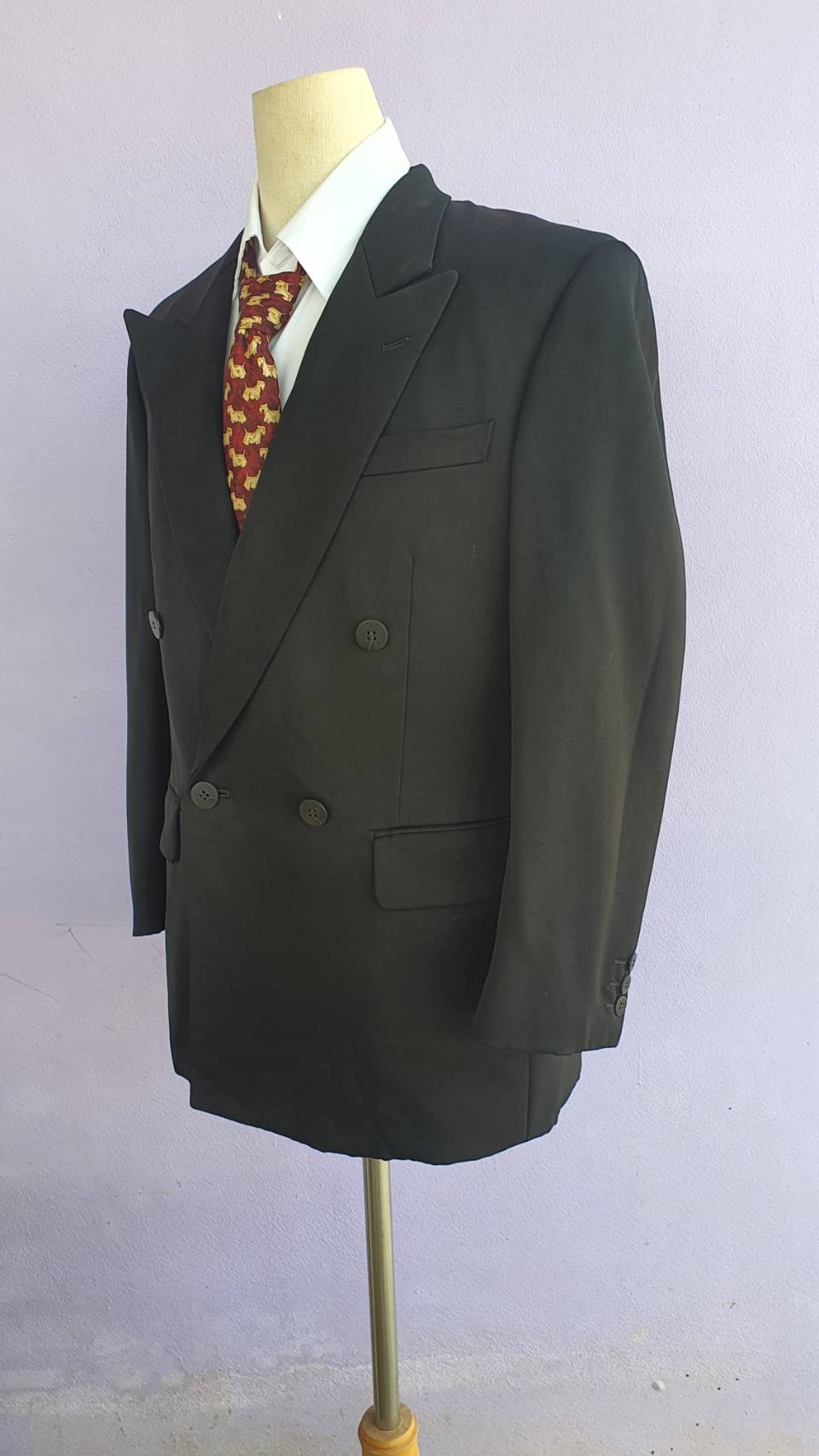 SUIT-A0007 เสื้อสูท สีดำ มือสอง แบรนด์เนม ARTHUR PHILLIPE อก 40 นิ้ว