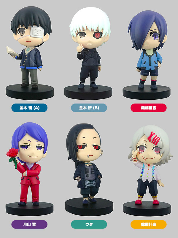 Tokyo Ghoul Miniature Figure Collection 6Pack BOX(Pre-order)