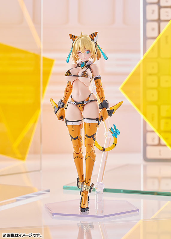 PLAMAX BP-02 BUNNY SUIT PLANNING Sophia F. Shirring: Tiger Armor Ver. Plastic Model(Pre-order)